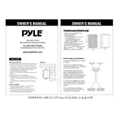 Pyle PDWR40W Speaker manual cover