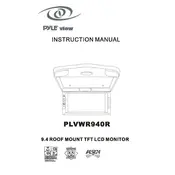 Pyle PLVWR940 Monitor manual cover