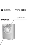 Hoover VH W644D-31OS manual cover