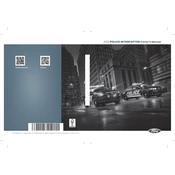Ford Police Interceptor Sedan 2014 manual cover
