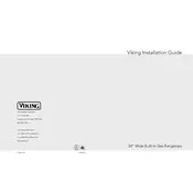 Viking VGGT240 Rangetop manual cover