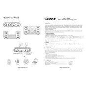 Pyle PIP10 Speaker manual cover