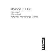 Lenovo IdeaPad Flex 6-14IKB Laptop manual cover