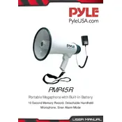 Pyle PMP45R Megaphone manual cover