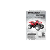 Bombardier DS 50 2005 Vehicle manual cover