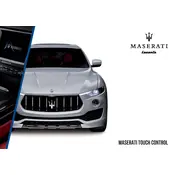 Maserati Levante Touch Control 2017 SUV manual cover