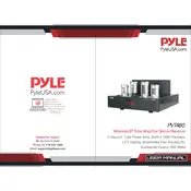 Pyle PVTA80 Amplifier manual cover