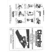 Clarke 6500760 CMS250 250mm 10 Inch Compound Mitre Table Saw manual cover