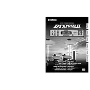 Yamaha DTXPRESS II Module manual cover