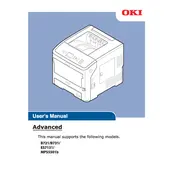 Oki B721 Printer manual cover