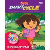 Fisher Price Mattel Smart Cycle Dora the Explorer K6689 Toy manual cover