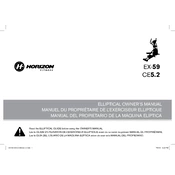 Horizon Fitness CE5.2 2011 Elliptical