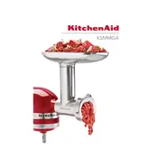 KitchenAid KSMMGA Grinder manual cover