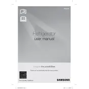 Samsung RF323TE Refrigerator manual cover