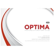 Kia Optima 2014 Sedan manual cover