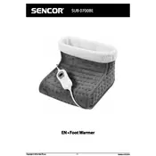 Sencor SUB 0700BE Foot Warmer manual cover