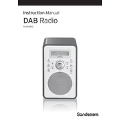 Sandstrom S6VDAB12 manual cover