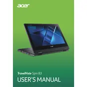 Acer TravelMate Spin B3 TMB311R-31-C8GZ Laptop manual cover