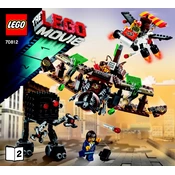 LEGO 70812-2 Construction Set manual cover