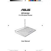 ASUS RT-N10U B Router manual cover