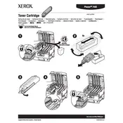 Xerox Phaser 7400 Toner Cartridge Printer manual cover