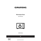 Grundig GMI 2120 B Microwave manual cover