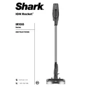 Shark ION Rocket IR100 Vacuum manual cover