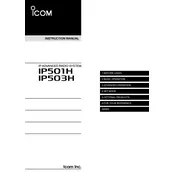 Icom IP503H Radio manual cover