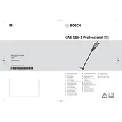 Bosch 0 601 9C6 200 Vacuum manual cover