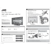 JVC LT-32C672 manual cover