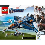 LEGO Avengers 76126 Construction Set manual cover