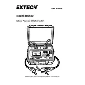 Flir Extech 380580 Meter manual cover