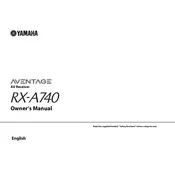 Yamaha RX-A740 Receiver