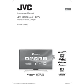 JVC LT-43C795(A) manual cover