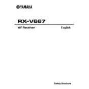Yamaha RX-V667 Receiver