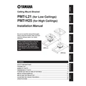 Yamaha PMT-H25 Bracket manual cover