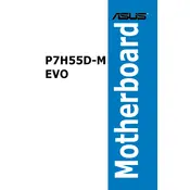 ASUS P7H55D-M EVO Motherboard manual cover