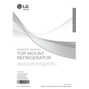 LG LTNC11131V Refrigerator manual cover