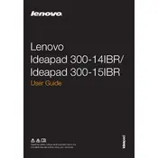 Lenovo IdeaPad 300-14IBR Laptop manual cover