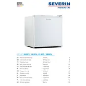 Severin KB 8874 Refrigerator manual cover