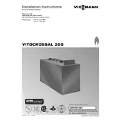 Viessmann Vitocrossal 200 CM2 Series 400 Boiler manual cover