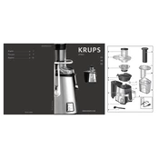 Krups ZY501D50 Juicer manual cover