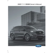 Ford Edge 2021 manual cover