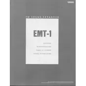 Yamaha EMT-1 Expander manual cover