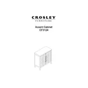 Crosley CF3124 Cabinet manual cover