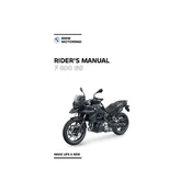 BMW F 800 GS 2023 Motorcycle manual cover