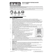 Sealey LP401 Heater manual cover