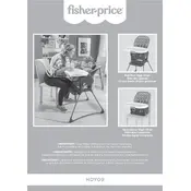 Fisher Price Mattel Deluxe High HDY09 Chair manual cover