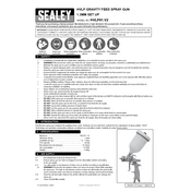 Sealey HVLP01.V2 Spray Gun manual cover