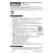 Sealey IR1000 Panel Dryer manual cover